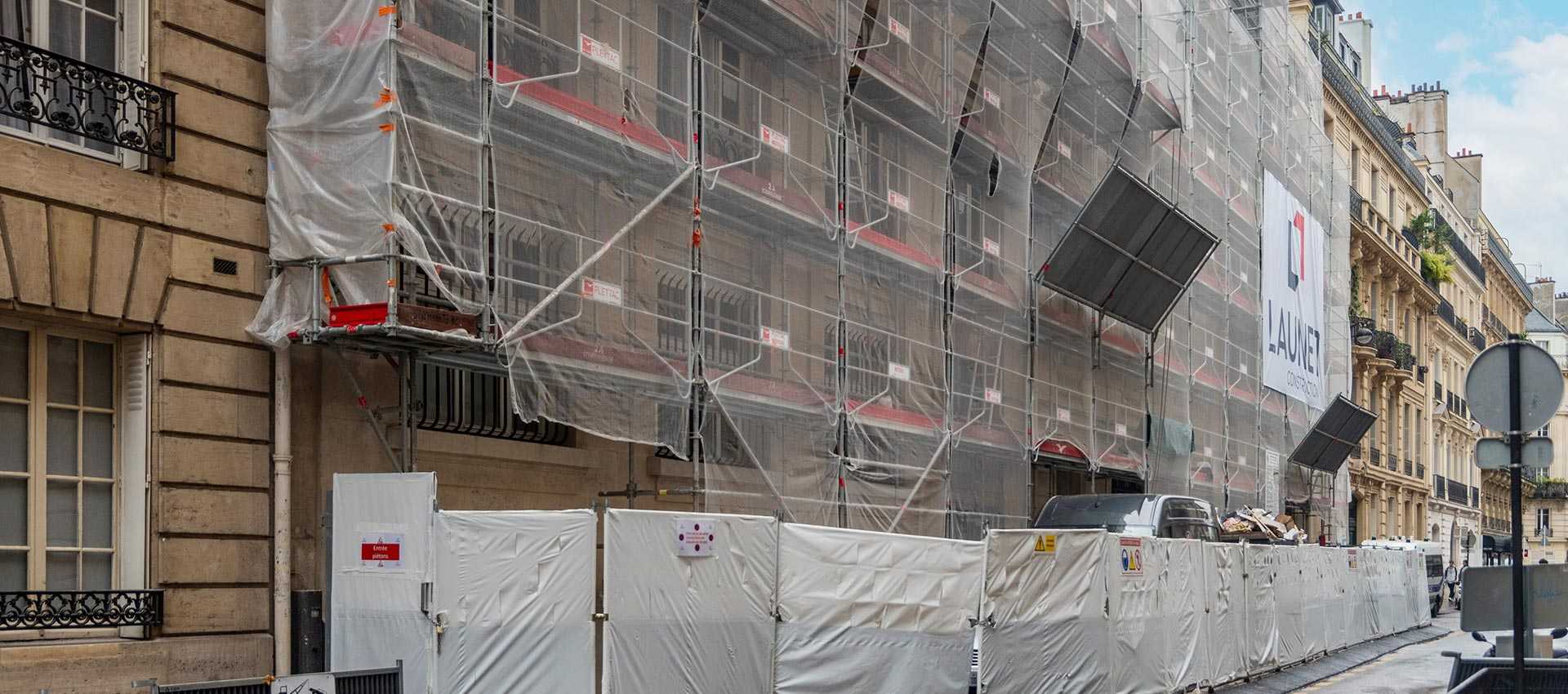 Immeuble de bureaux de la CFE-CGC situé au cœur de Paris